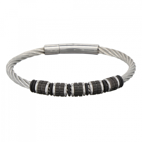 Bracelet cable "Charm" -...