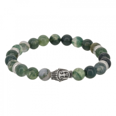 Bracelet Bouddha Vert -...