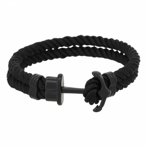 Bracelet corde "Black and...
